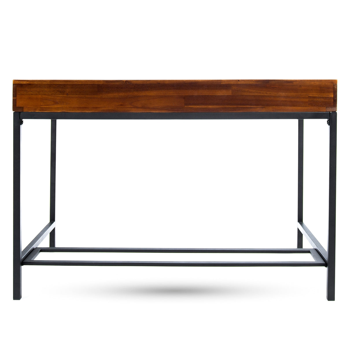 Ebany Industrial Acacia Wood Storage Desk by Christopher Knight Home