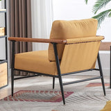 Ebello Comfy Simple Upholstered Single Armchair for Living Room