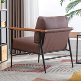 Ebello Comfy Simple Upholstered Single Armchair for Living Room