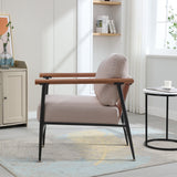 Ebello Comfy Simple Upholstered Single Armchair for Living Room