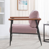 Ebello Comfy Simple Upholstered Single Armchair for Living Room