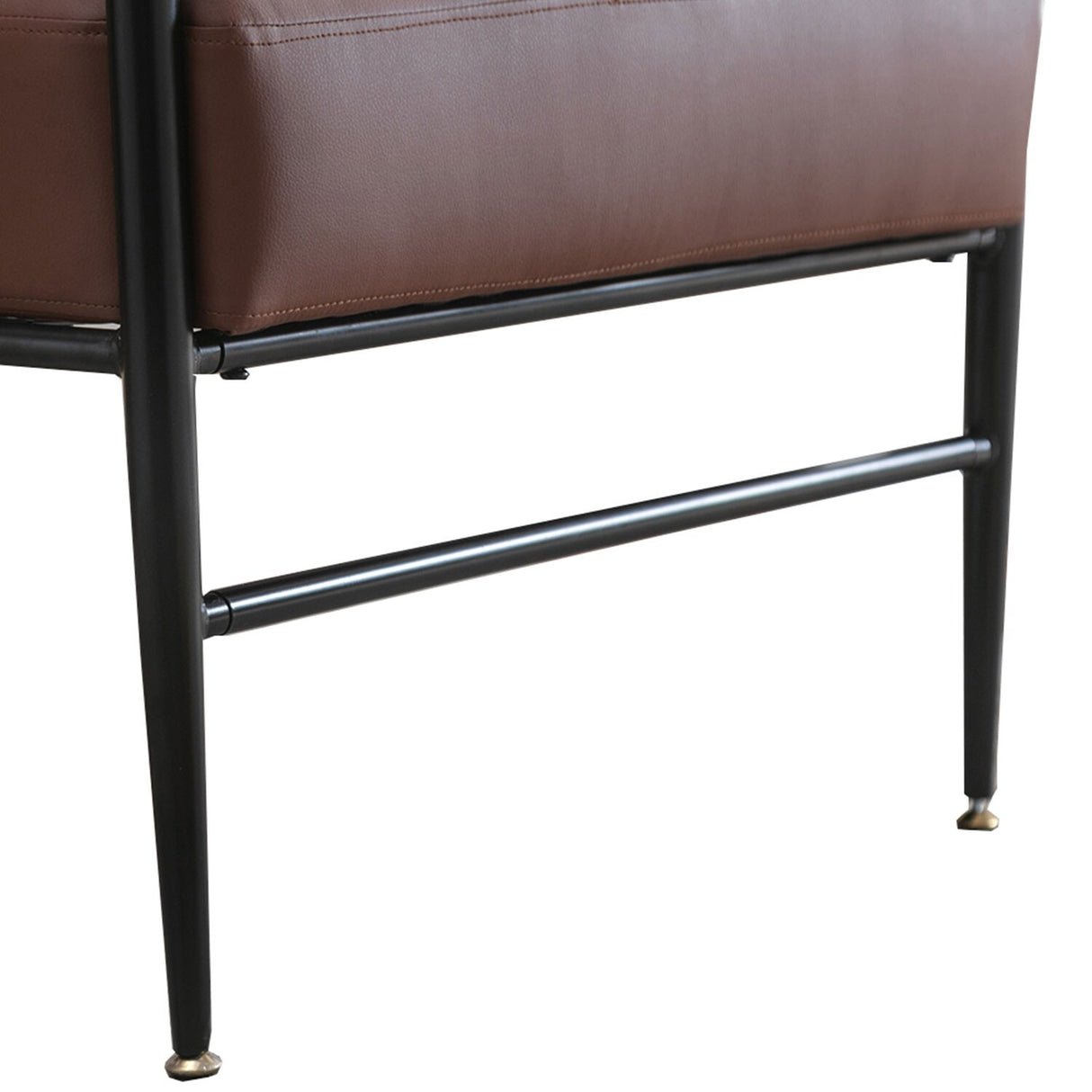 Ebello Comfy Simple Upholstered Single Armchair for Living Room