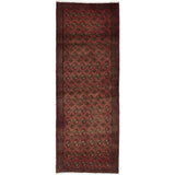 Ecarpetgallery Hand-Knotted Finest Baluch Brown Wool Rug (2'9 x 7'8)