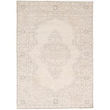 Ecarpetgallery Hand-knotted Eternity Beige Wool Rug (5'6 x 7'9)