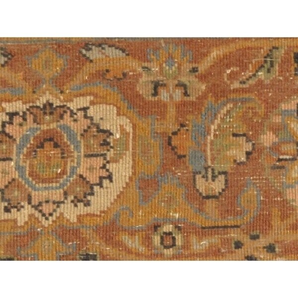 Ecarpetgallery Hand-knotted Mirzapur Brown Wool Rug (6' x 9')