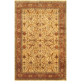 Ecarpetgallery Hand-knotted Mirzapur Brown Wool Rug (6' x 9')
