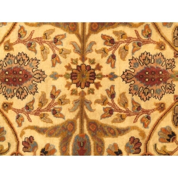 Ecarpetgallery Hand-knotted Mirzapur Brown Wool Rug (6' x 9')