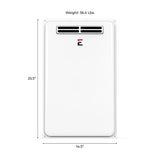 Eccotemp Builder Series 6.8 GPM Outdoor Liquid Propane Tankless Water Heater - N/A