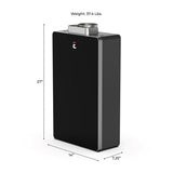 Eccotemp EL22i Indoor 6.8 GPM Liquid Propane Tankless Water Heater Vertical Bundle