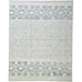 Eckhart Tribal Diamond Rug, Gray/Denim Blue, Area Rug