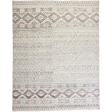 Eckhart Tribal Diamond Rug, Gray/Denim Blue, Area Rug