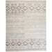Eckhart Tribal Diamond Rug, Gray/Denim Blue, Area Rug
