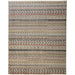 Eckhart Tribal Rug, Khaki Tan/Terracotta/Blue, Area Rug