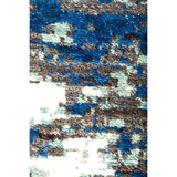 Eclectic Modern Blue Area Rug - 8'2" x 10'6"/Surplus