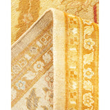 Overton Hand Knotted Wool Vintage Inspired Modern Contemporary Eclectic Ivory Area Rug - 8' 4" x 10' 4"