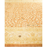 Overton Hand Knotted Wool Vintage Inspired Modern Contemporary Eclectic Yellow Area Rug - 9'2" x 11'10"
