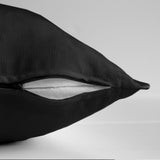 Eclipse Black Coverlet & Pillow Sham Set