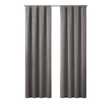 Eclipse Cannes Magnitech 100% Blackout Curtain, Rod Pocket Window Curtain Panel, Seamless Magnetic Closure (1 Panel)