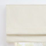 Eclipse Drew Textured Solid 100% Total Blackout Cordless Roman Shade