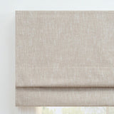 Eclipse Drew Textured Solid 100% Total Blackout Cordless Roman Shade