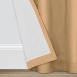 Eclipse Hadley 100% Blackout, Linen Blend Grommet Curtain Panel, 1 Panel