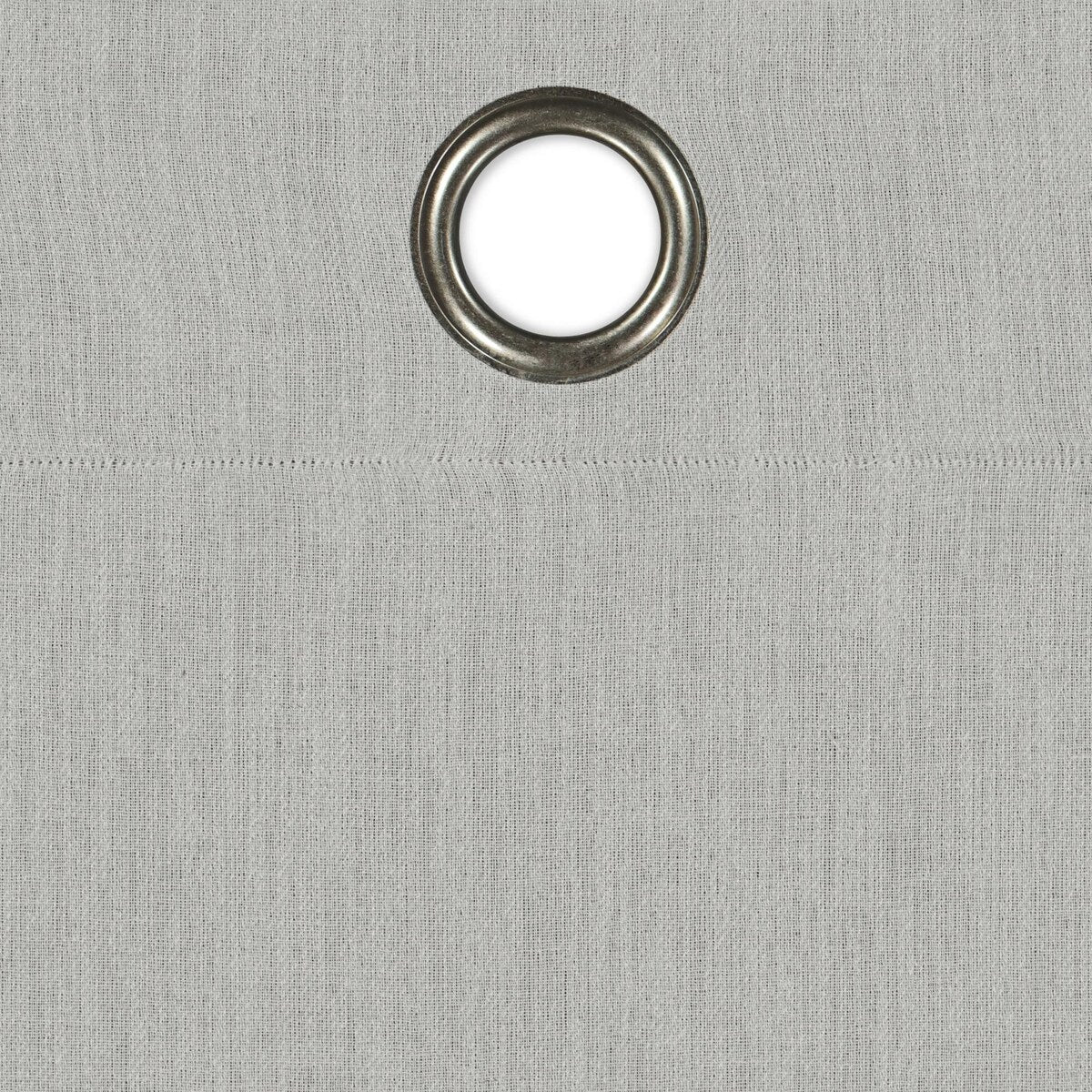Eclipse Hadley 100% Blackout, Linen Blend Grommet Curtain Panel, 1 Panel