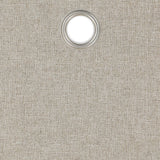 Eclipse Welwick Magnitech 100% Blackout Curtain, Grommet Window Curtain Panel, Seamless Magnetic Closure (1 Panel)