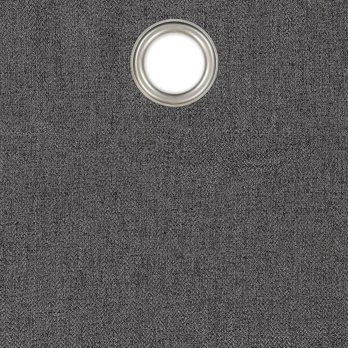 Eclipse Welwick Magnitech 100% Blackout Curtain, Grommet Window Curtain Panel, Seamless Magnetic Closure (1 Panel)