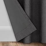 Eclipse Welwick Magnitech 100% Blackout Curtain, Grommet Window Curtain Panel, Seamless Magnetic Closure (1 Panel)