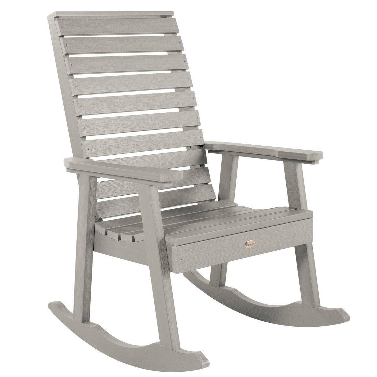 Eco-friendly Synthetic Wood Rocking Chair