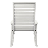 Eco-friendly Synthetic Wood Rocking Chair