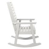 Eco-friendly Synthetic Wood Rocking Chair