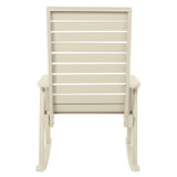 Eco-friendly Synthetic Wood Rocking Chair