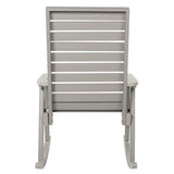 Eco-friendly Synthetic Wood Rocking Chair