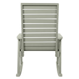 Eco-friendly Synthetic Wood Rocking Chair