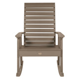 Eco-friendly Synthetic Wood Rocking Chair