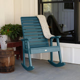 Eco-friendly Synthetic Wood Rocking Chair