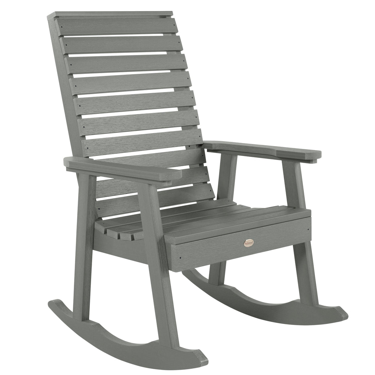 Eco-friendly Synthetic Wood Rocking Chair