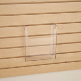 Econoco IM/SW811 Injection Molded Styrene Literature Holder, 8-1/2" W x 11" H, Clear (Pack of 12)