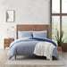 Eddie Bauer Herringbone Solid Reversible Blue Duvet Cover Set