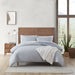 Eddie Bauer Herringbone Solid Reversible Blue Duvet Cover Set