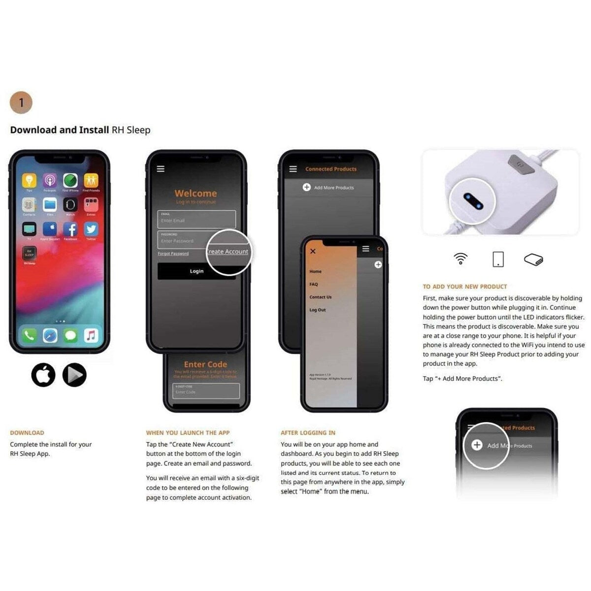 Eddie Bauer Wi-Fi Smart Blanket, Alexa-Enabled - Gray