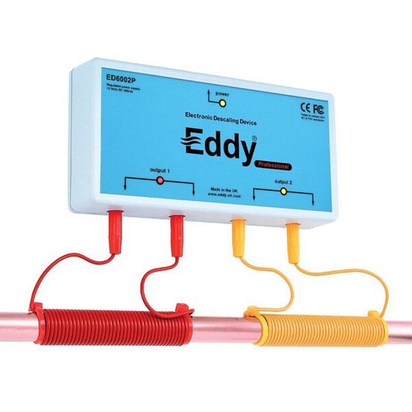 Eddy Water Descaler ED6002P-US Water Softener Alternative and Scale Inhibitor