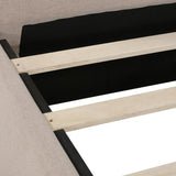 Edgar Beige Storage Bed Full