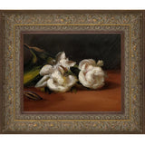 La Pastiche Edouard Manet 'Branch Of White Peonies With Pruning Shears' Hand Painted Oil Reproduction