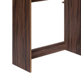 Efficient Home Laptop Notebook Computer Desk with Square Shelves