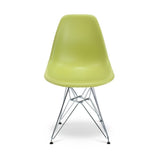 HCD Eiffel Chrome Chair Kids, Apple Green