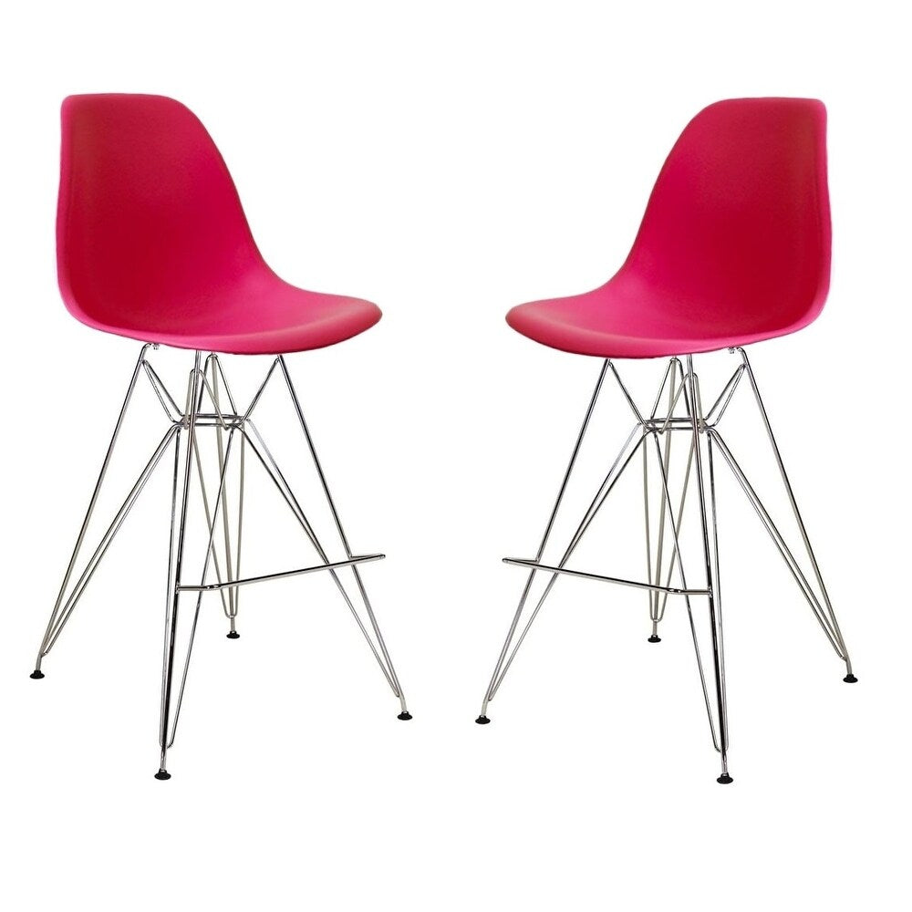 Eiffel Chrome (27") - 41”Hx21”Wx21”D