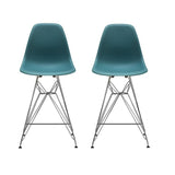 Eiffel Chrome (27") - 41”Hx21”Wx21”D