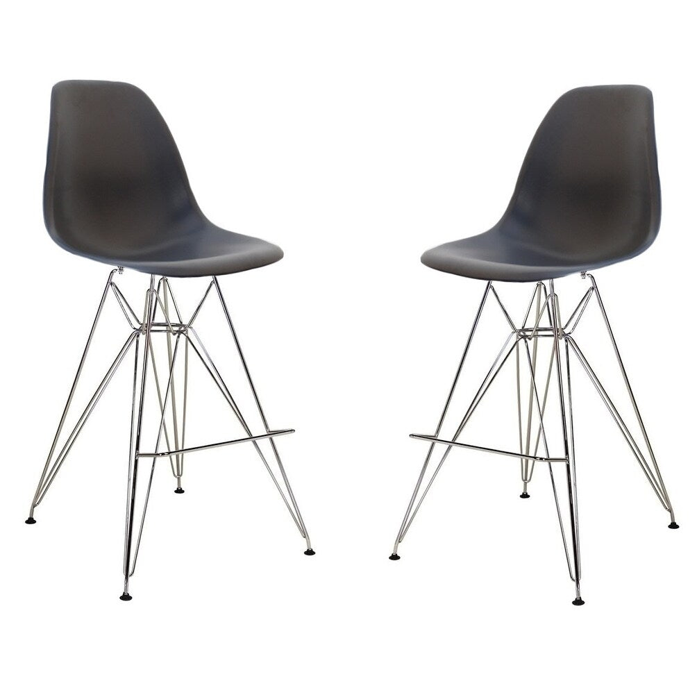 Eiffel Chrome (27") - 41”Hx21”Wx21”D